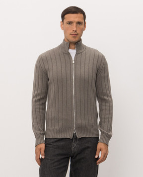 Brunello Cucinelli Сірий кардиган M22506006