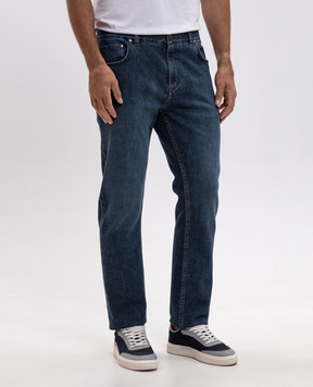 ISAIA Синие джинсы PND002DJ140
