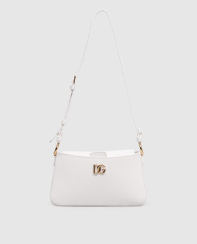 Dolce&Gabbana Біла шкіряна сумка BI3466A3P00