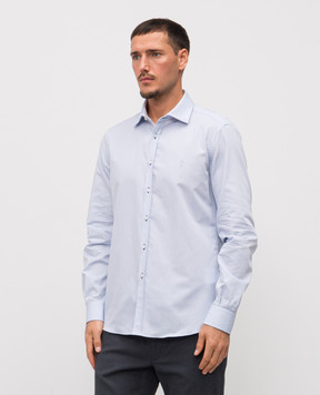 Florentino Голубая рубашка в узоре 225731524808