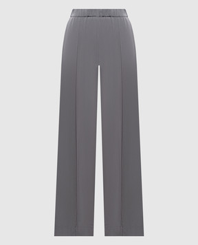 Jil Sander Сірі штани з розрізами J02KA0180J65022