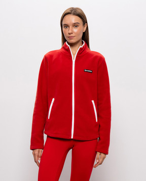 Sporty & Rich Красная спортивная куртка Ezia ST09085300RE33