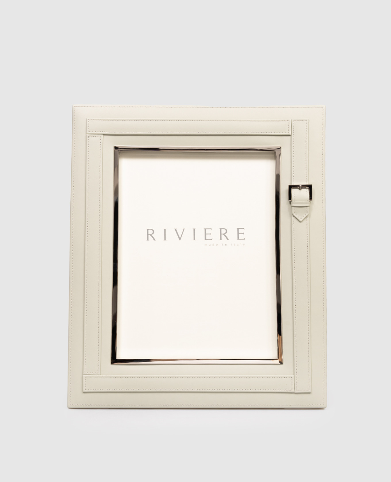 

Зеленая кожаная фоторамка Mila, Зеленый, Декор