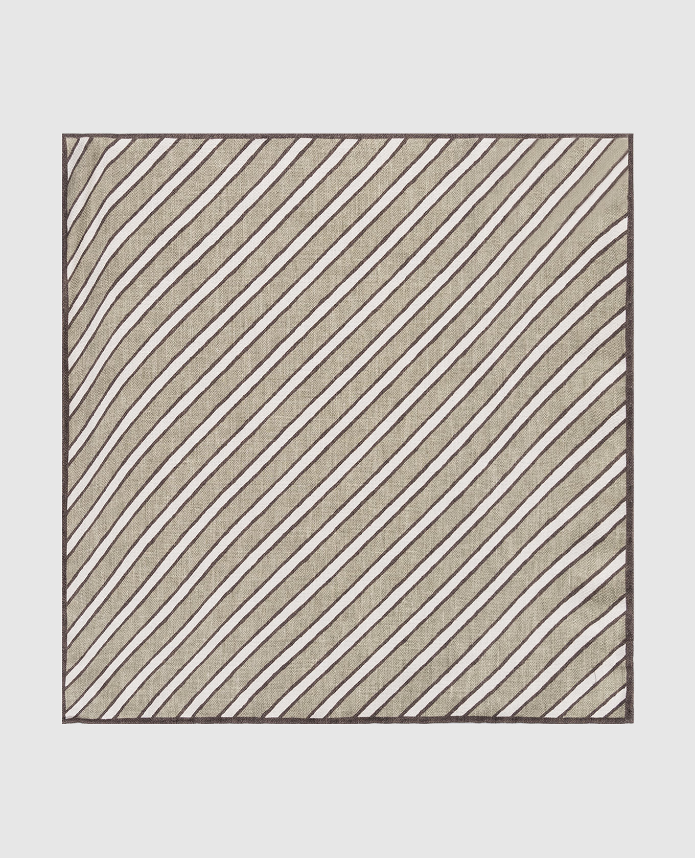 Зеленый платок-паше из шелка