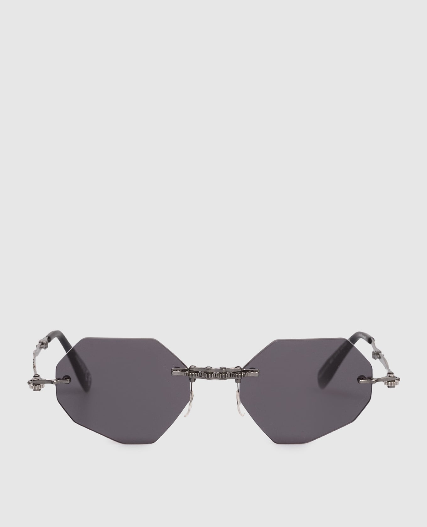 Сложные солнцезащитные очки H44 серого цвета