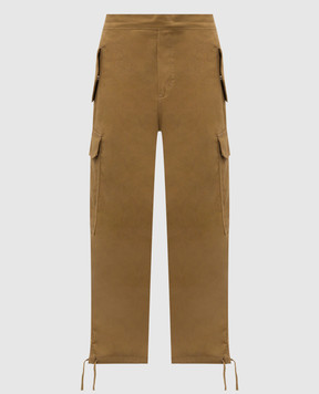 Rhude Коричневые брюки-карго AVIANO RHPF26PA02012