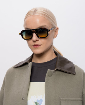 Kuboraum Коричневі сонцезахисні окуляри P8 KRS0P8TAR00000GO