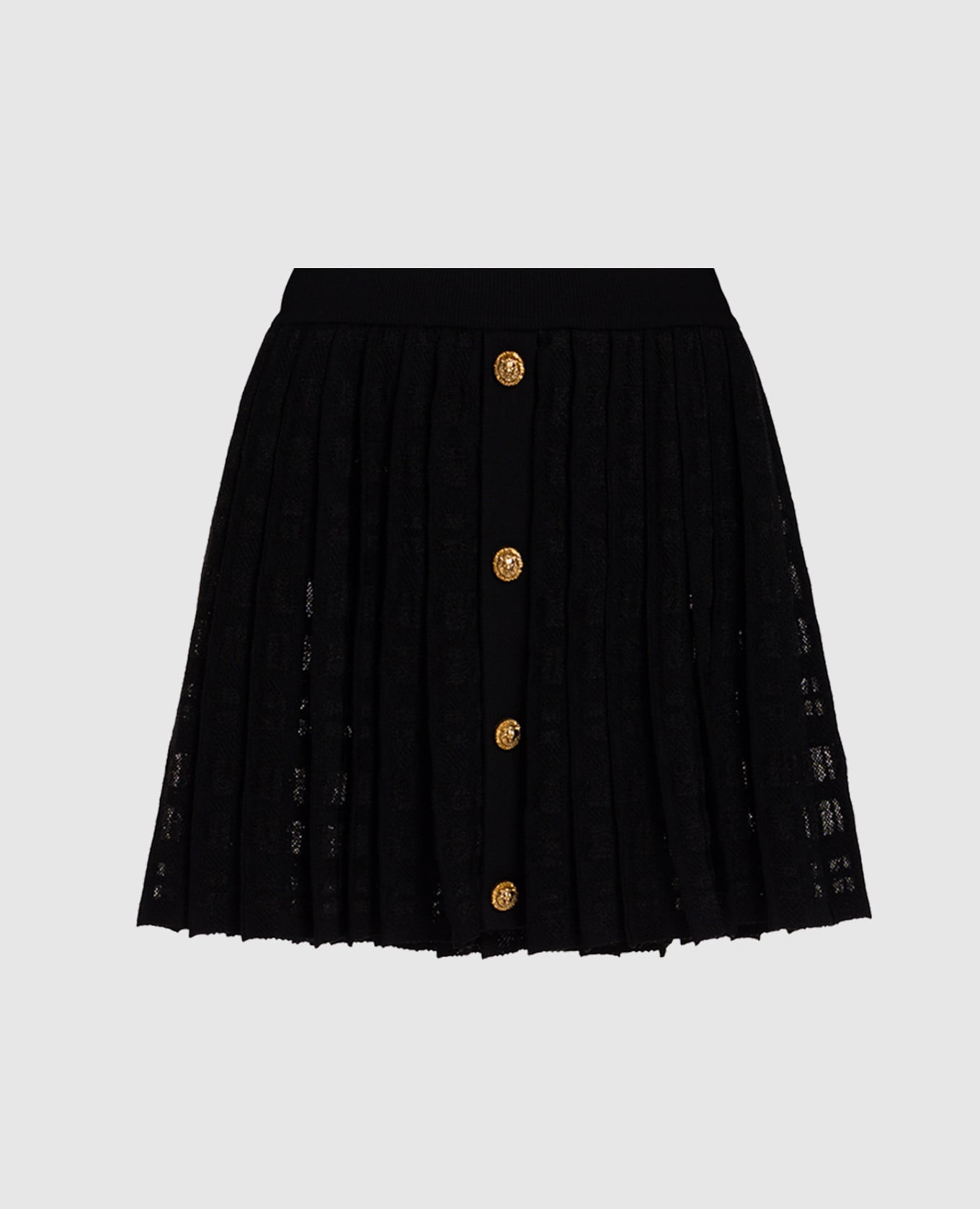 

Черная юбка-плиссе, Черный, Юбки-а-силуэта