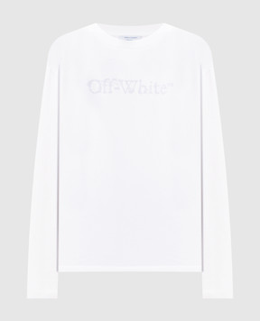 Off-White Белый лонгслив City Nature 2FB00725T