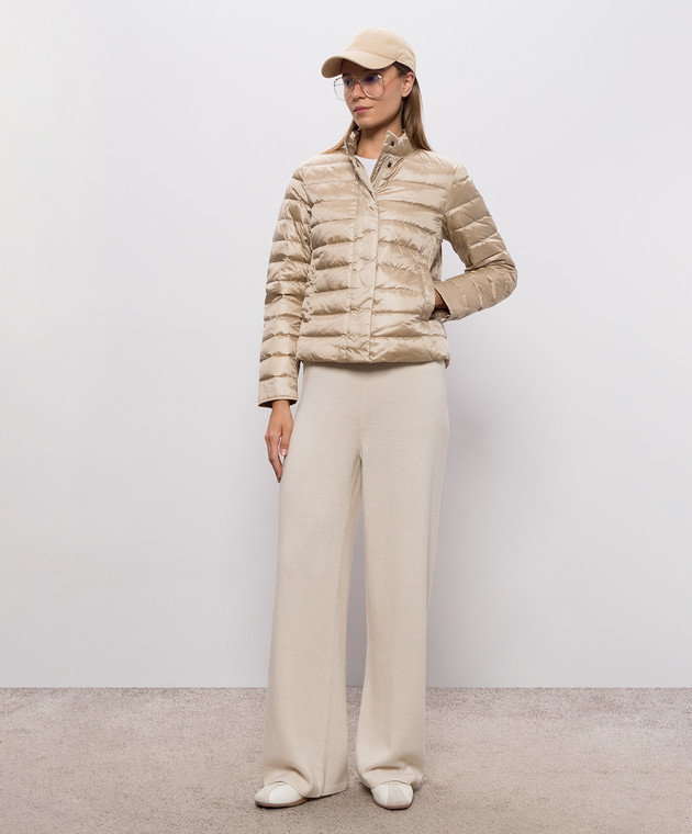 Woolrich Бежева пухова куртка CFWWOU2195FRUT5453 зображення 2