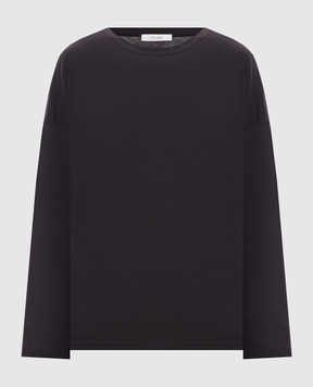 The Row Коричневий лонгслів Floris 10806K569