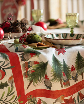 TESSITURA TOSCANA TELERIE Скатертина MARZAPE з льону NT250121020067