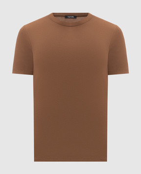 Tom Ford Коричнева футболка T4M081040