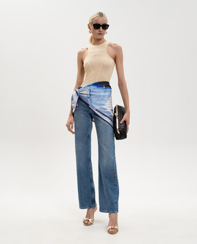 Max & Co Жовта майка PASCIA MCLPASCIA