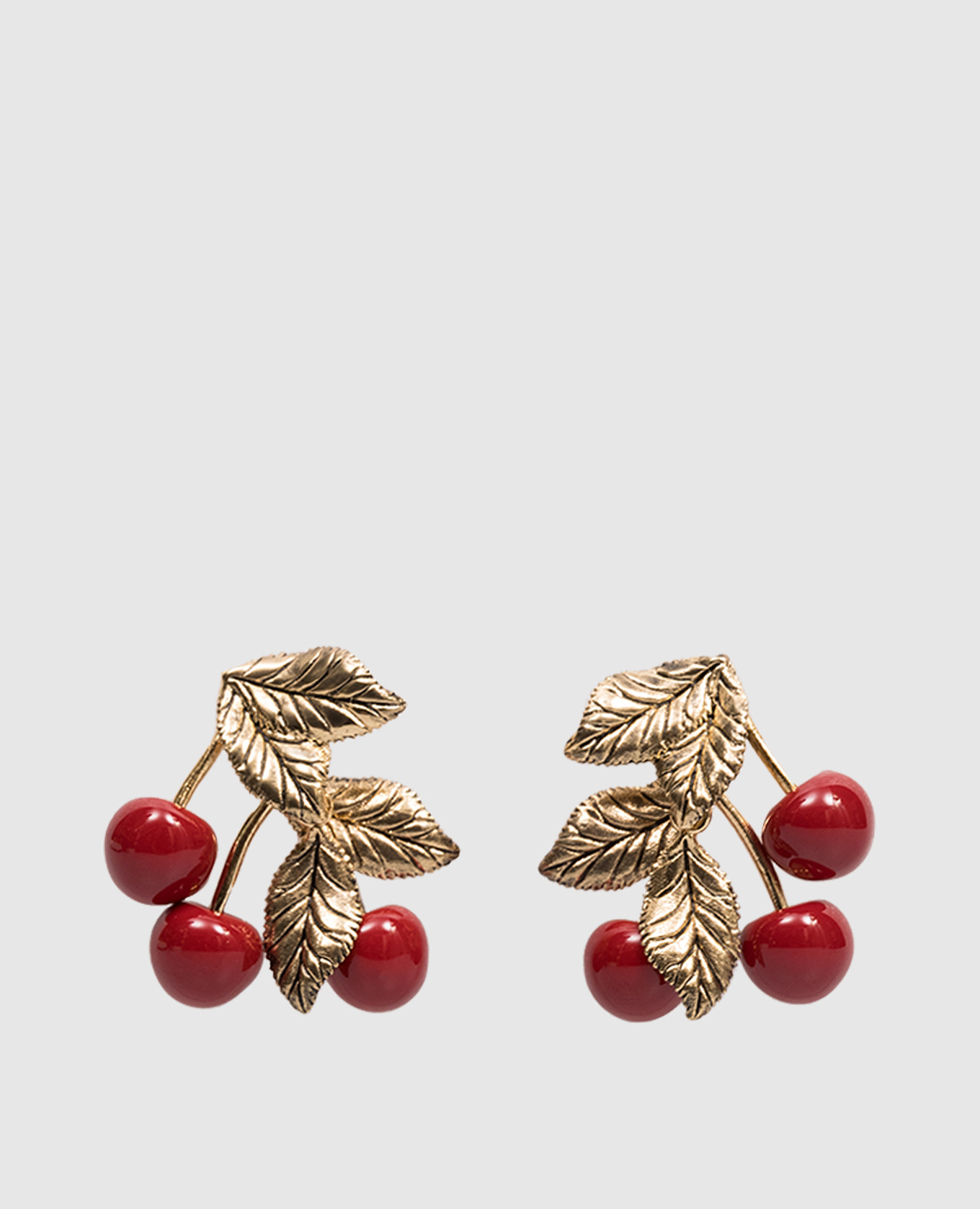 

Золотые серьги Cherry, Золотистый, Серьги