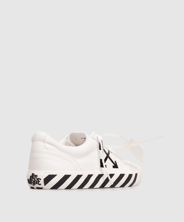 Off-White Білі кросівки Vulcanized Undercut OMIA2APC99FAB001 зображення 3