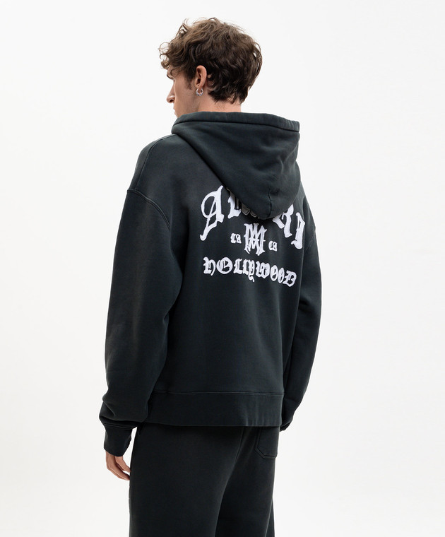 AMIRI Серые худи с нашивкой AMTOJR1078 изображение 4