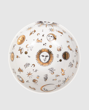 Fornasetti Білий порцеляновий салатник Astronomici P47Z004