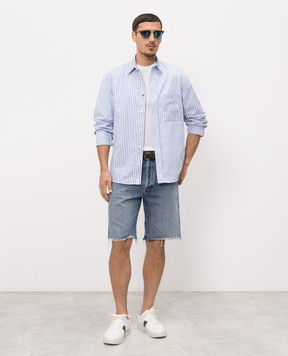 AGOLDE Синие джинсовые шорты Anson A6761371