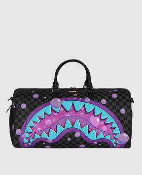 Sprayground Дитяча сіра дорожня сума PURPLE SLIME SHARK 910D8953NSZ