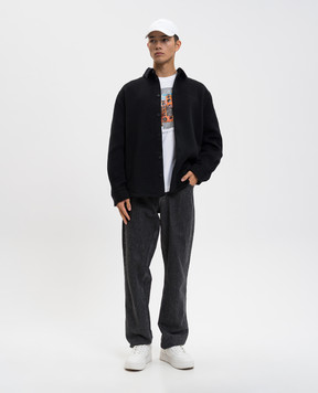 Off-White Біла футболка Train Off 44MAA120F5J004