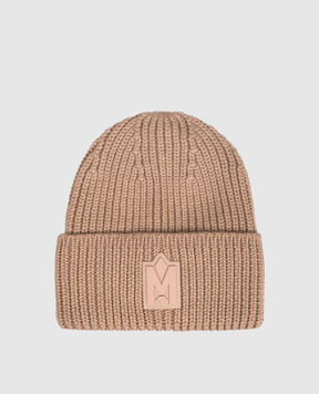 Mackage Коричнева шапка JUDE-WZ з вовною JUDEWZ