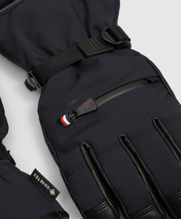 Moncler Grenoble Сині гірськолижні рукавиці L20973A00001597S5 зображення 3