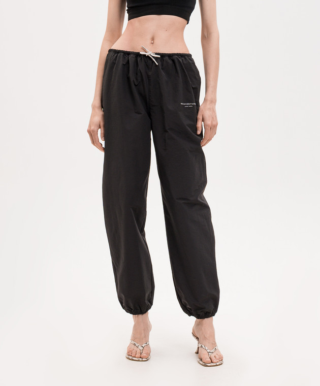 Alexander Wang Чорні джогери 1WC3264043 зображення 3