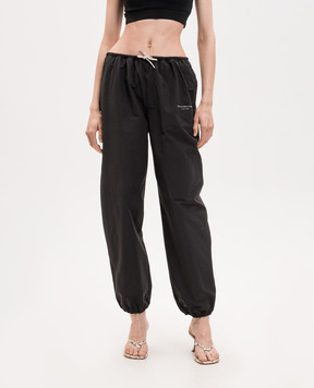 Alexander Wang Черные джоггеры 1WC3264043