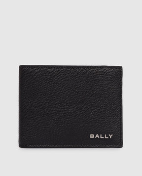 Bally Черный портмоне кошелек Essential с фактурным логотипом MLW08JVT574