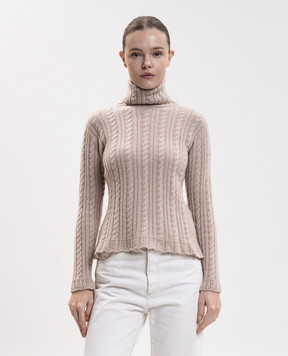Moncler Grenoble Бежевий светр з вовною L20989F00005N0625