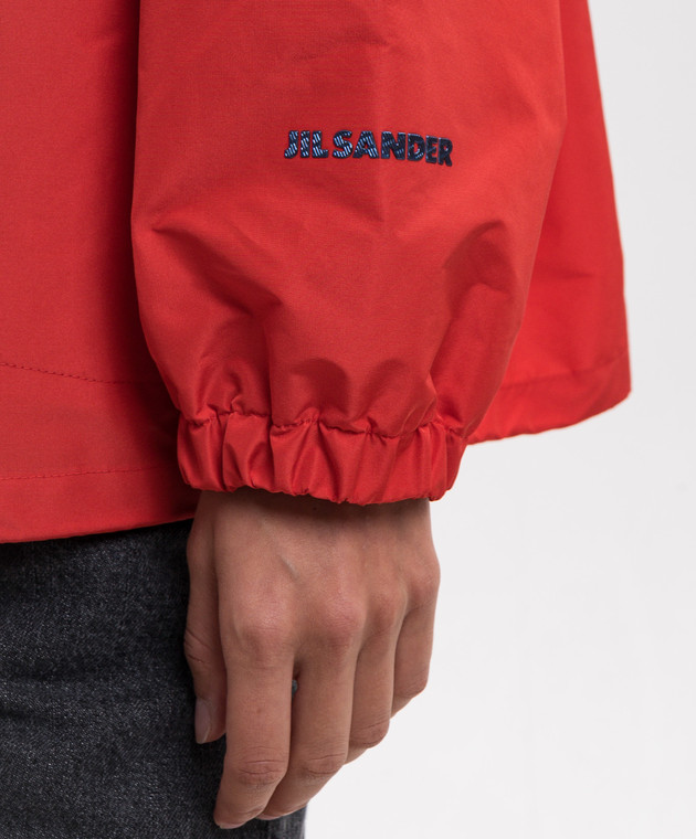 Jil Sander Красная ветровка J02SW0075J70221 изображение 5
