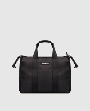 Palm Angels Черная сумка для мамы с логотипом PBXE001C99FAB001