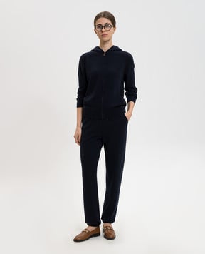 Loro Piana Синя спортивна куртка Merano з кашеміру FAP0176sh