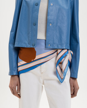 Max & Co Хустка із шовку в квітковий принт MCABATTISTA