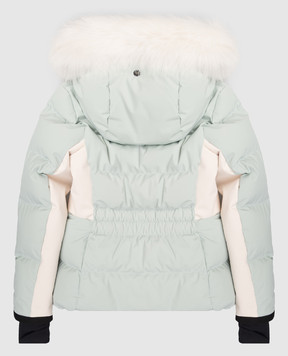 Moncler Grenoble ENFANT Детский голубой горнолыжный пуховик New Guyane K29571A000085399D810