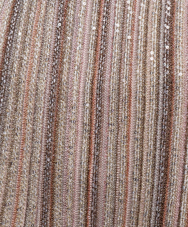 Missoni Бежевые брюки с пайетками DS26WI0HBK01J8 изображение 5