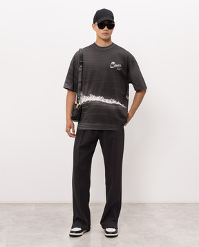 AMIRI Сіра футболка PALMS AMTOJR1185