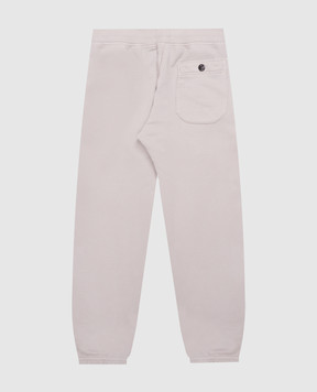 Stone Island Дитячі сірі джогери з патчем L2S166200003S0A2014