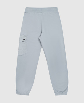 C.P. Company Детские голубые джогеры с принтом логотипа CUP01BLCC021014