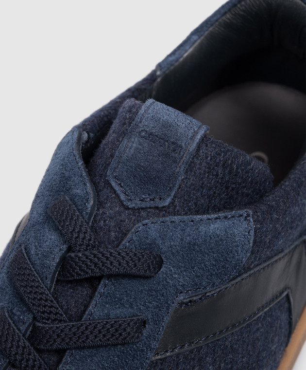 Canali Сині кросівки RC01358491229 зображення 5