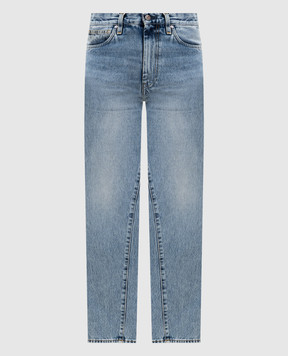 Toteme Блакитні джинси з патчем логотипа 222232741