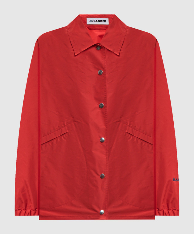 Jil Sander Красная ветровка J02SW0075J70221