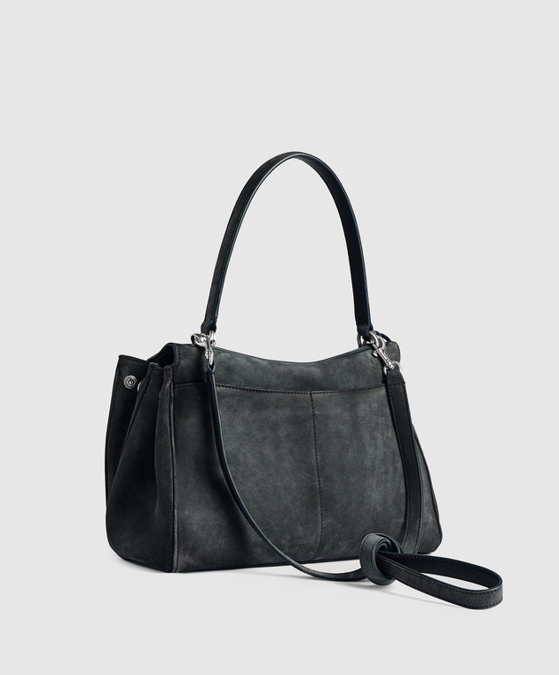 Balenciaga Синя замшева сумка Rodeo 7897792AB4G зображення 3