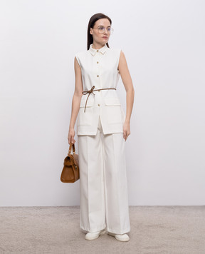 Herno Жилет кольору айворі CM000038D56035