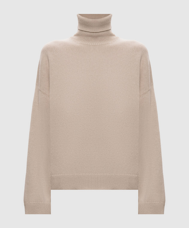 Brunello Cucinelli Бежевий гольф з кашеміру M12501703