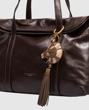Gianni Chiarini Коричневий брелок з китицею PCARIETE06