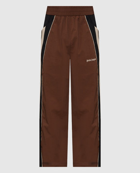 Palm Angels Коричневые спортивные штаны Hollywood PAMCA002FB001m