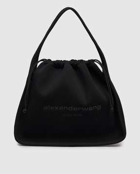 Alexander Wang Чорна сумка RYAN з логотипом 20422K21T