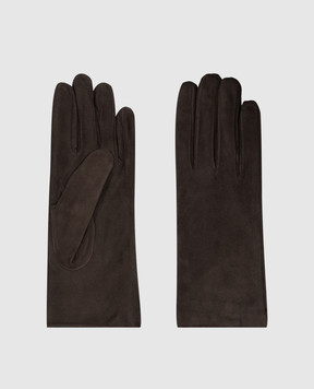 Sermoneta Gloves Замшеві рукавички на хутрі кролика 307ASUEDE
